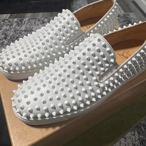 Christian Louboutin Brown Shoe Box with White Logo - Picture 3 of 5